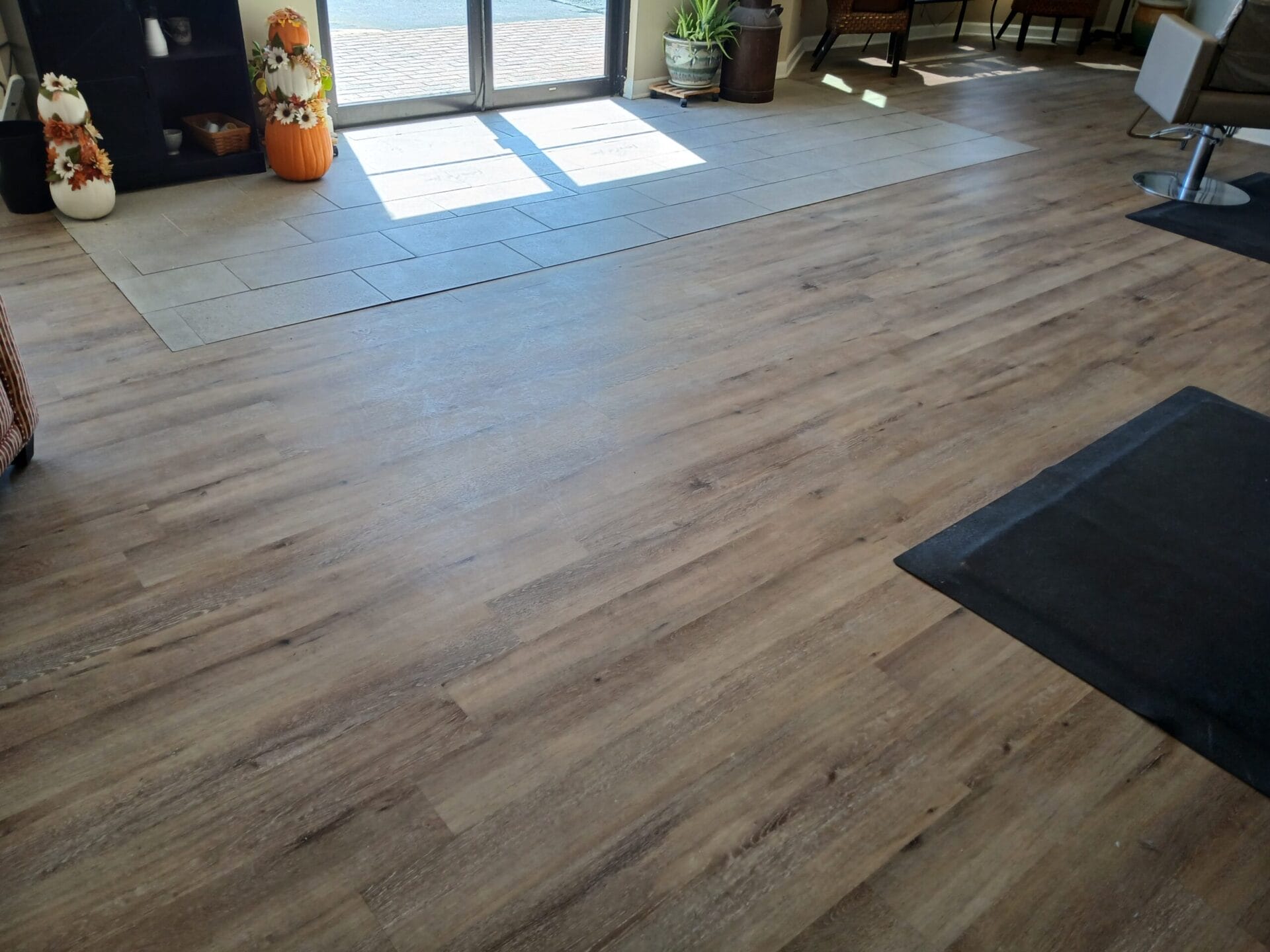 New hardwood flooring